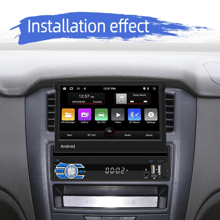HD 7 inch Single Din Car Android Player GPS Navigation Bluetooth Touch Stereo Radio, Support Mirror Link & FM & WIFI, 9706 HD 7 inch Single Din Car Android Player GPS Navigation Bluetooth Touch Stereo Radio, Support Mirror Link & FM & WIFI, 9706